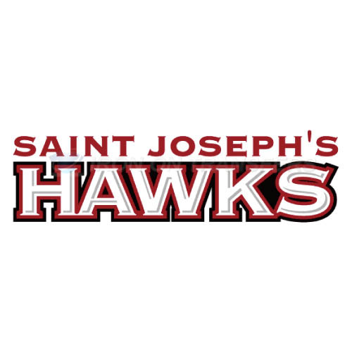 St. Josephs Hawks Iron-on Stickers (Heat Transfers)NO.6369